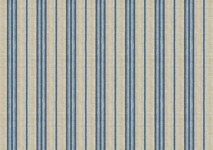 Santorini Stripe, Ocean - Twist&Fit Roman Blind - Image 8